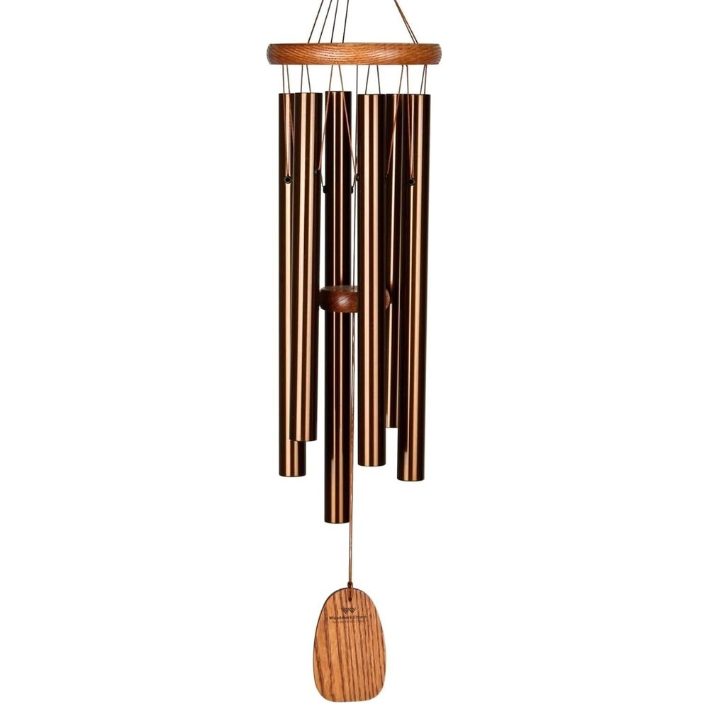 Woodstock Wind Chimes Amazing Grace Chime Medium (24'') Bronze Wind Chime